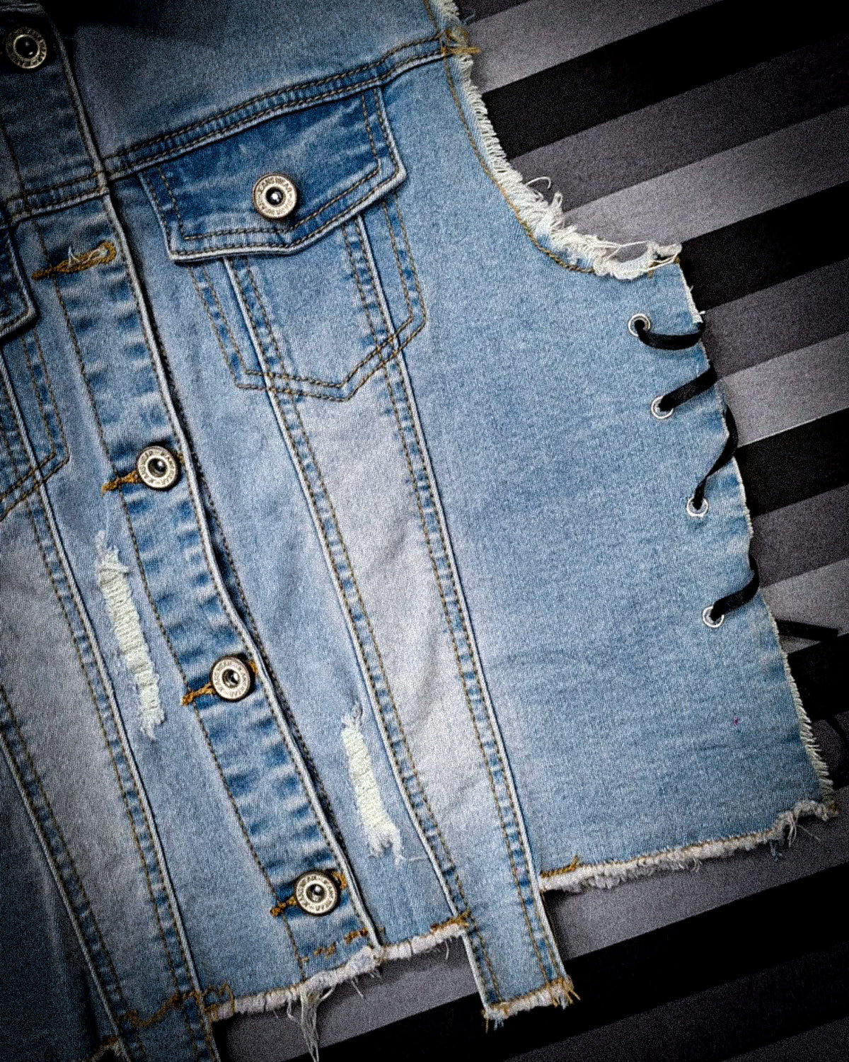 chaleco encorsetado