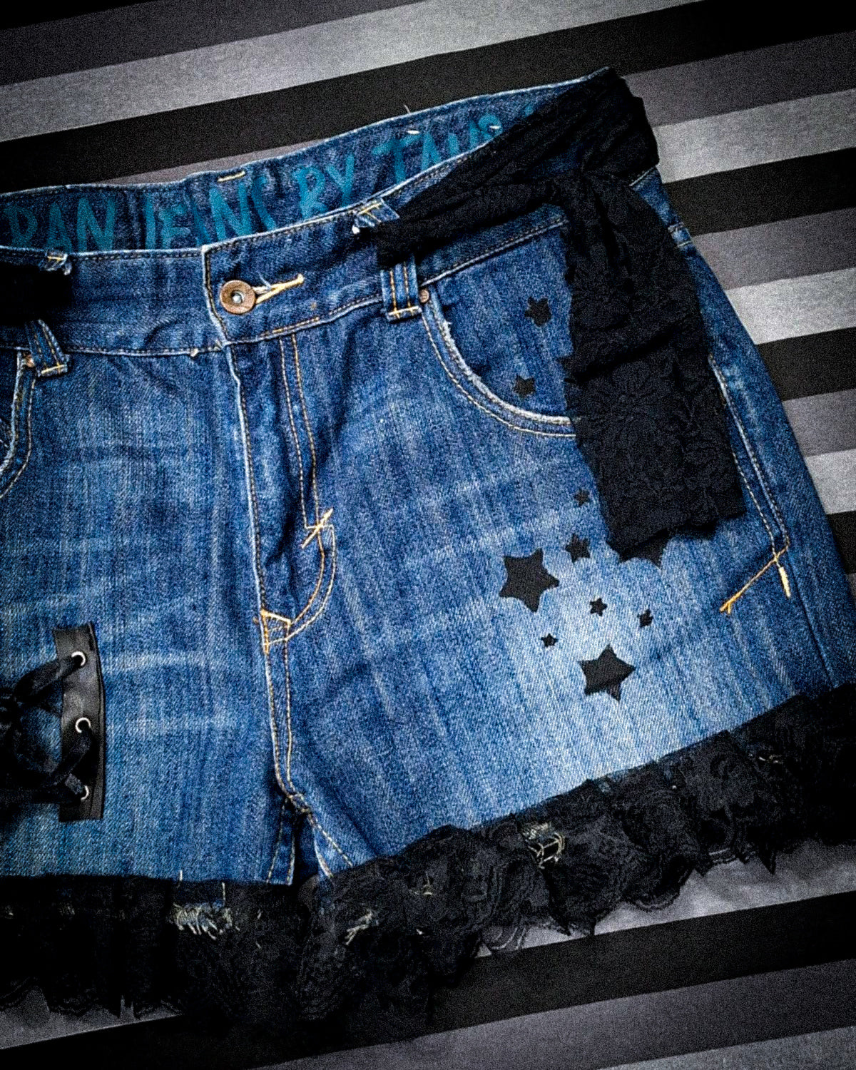 short puntilla y estrellas