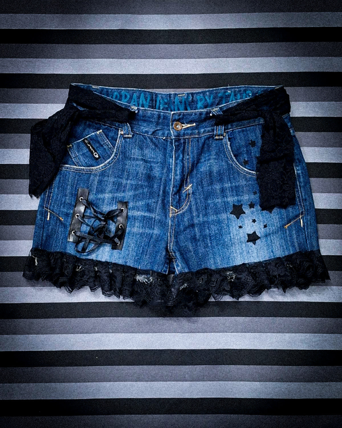 short puntilla y estrellas